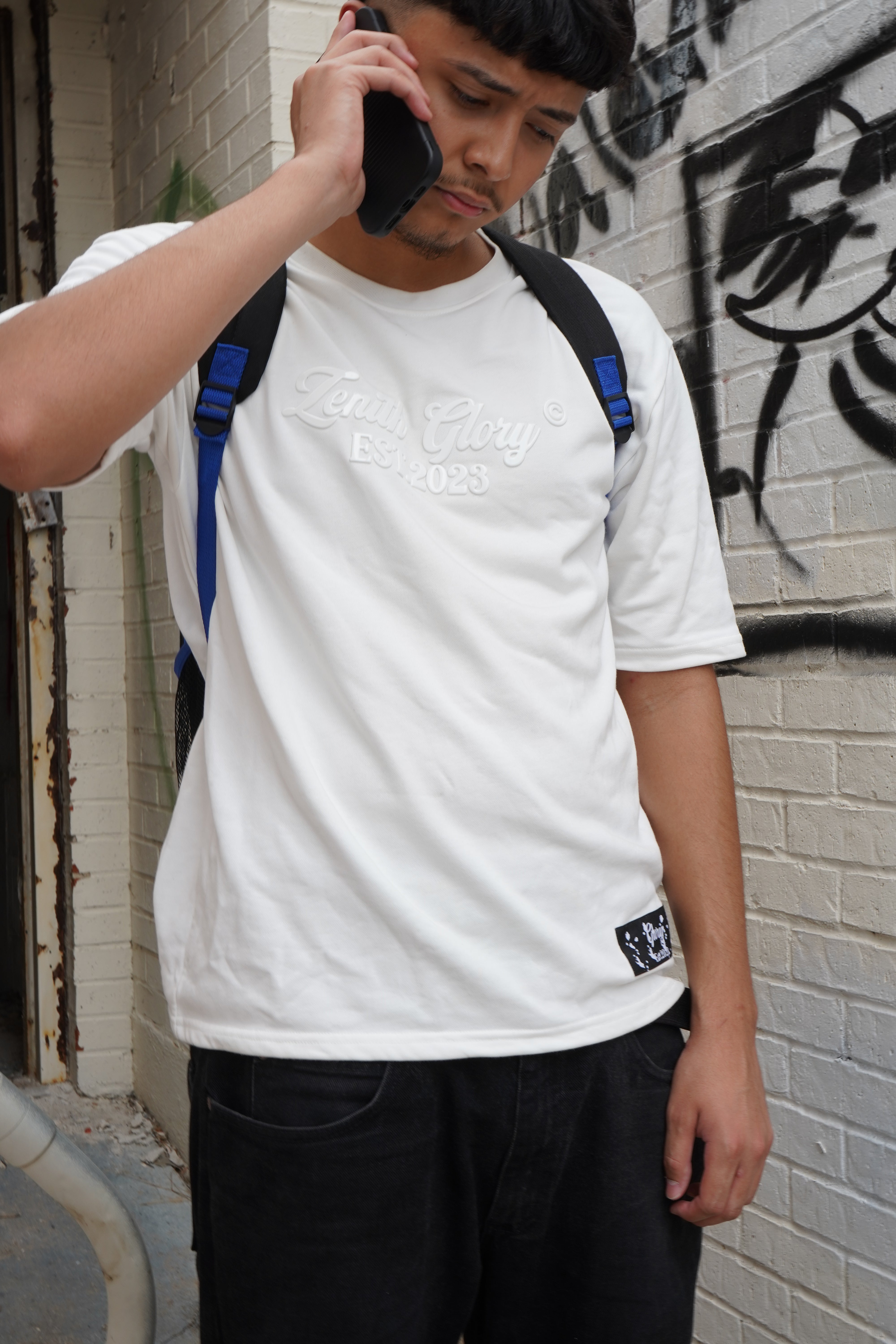 "White" Oversize Tee